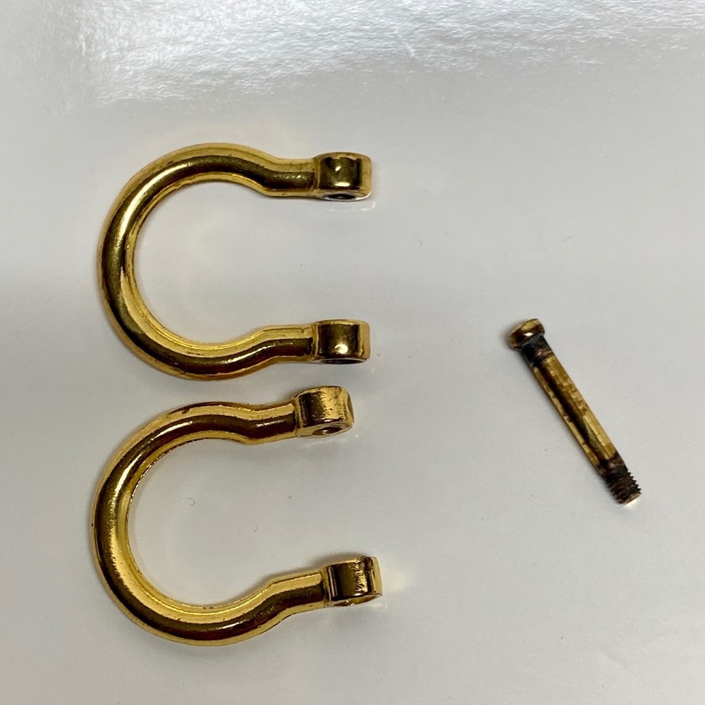 Vintage , Authentic Celine 3pc Buckle and Strap Hook Hardware - Picture 9 of 9